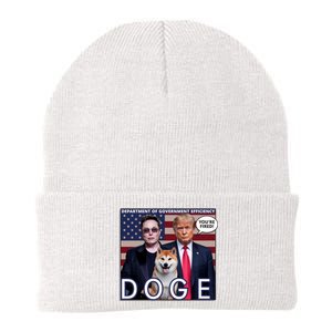 Doge Department Of Government Efficiency Knit Cap Winter Beanie