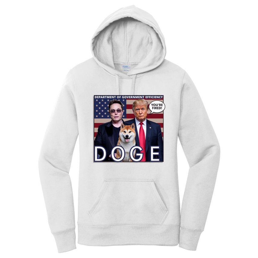 Doge Department Of Government Efficiency Women's Pullover Hoodie