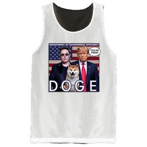 Doge Department Of Government Efficiency Mesh Reversible Basketball Jersey Tank