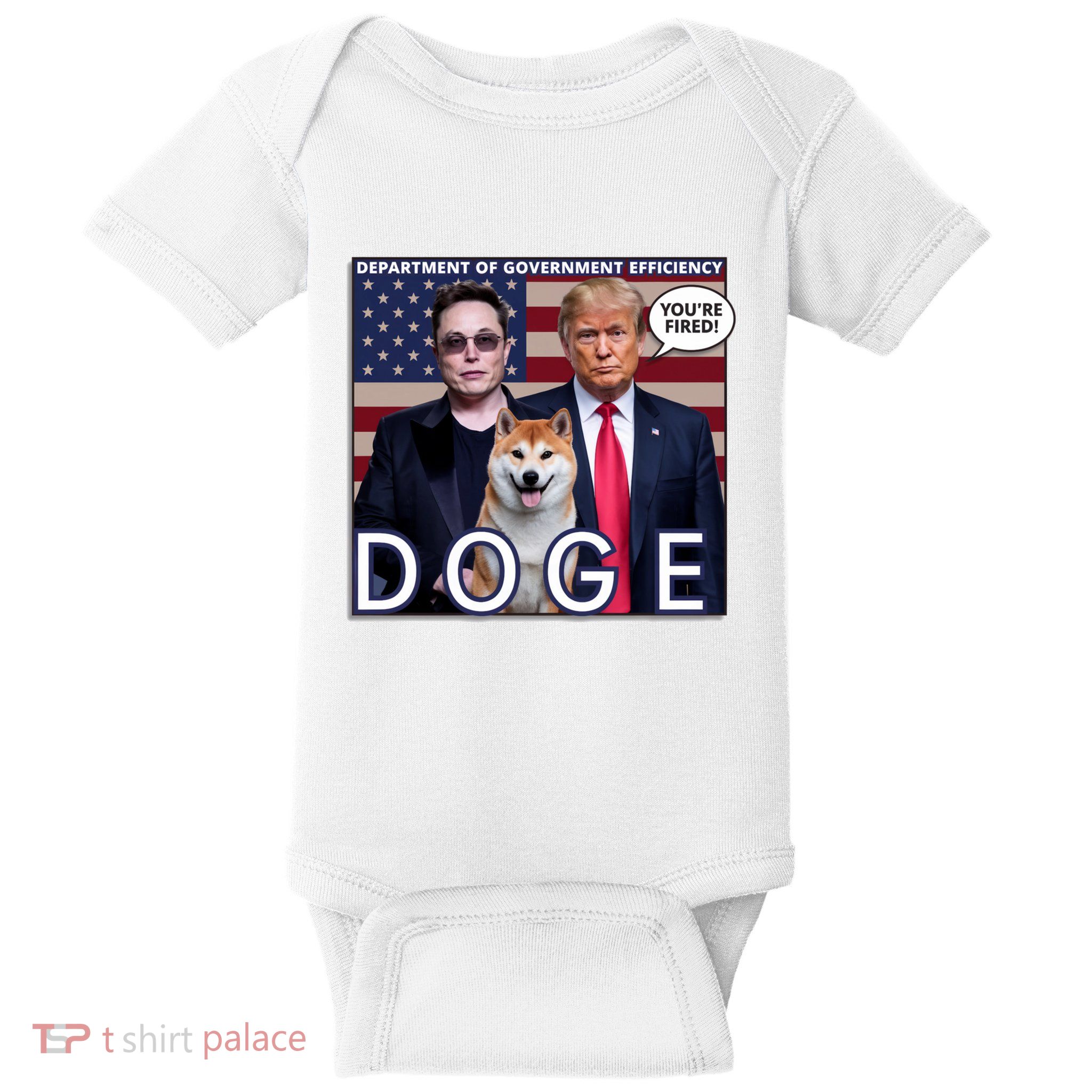 Doge Department Of Government Efficiency Baby Bodysuit