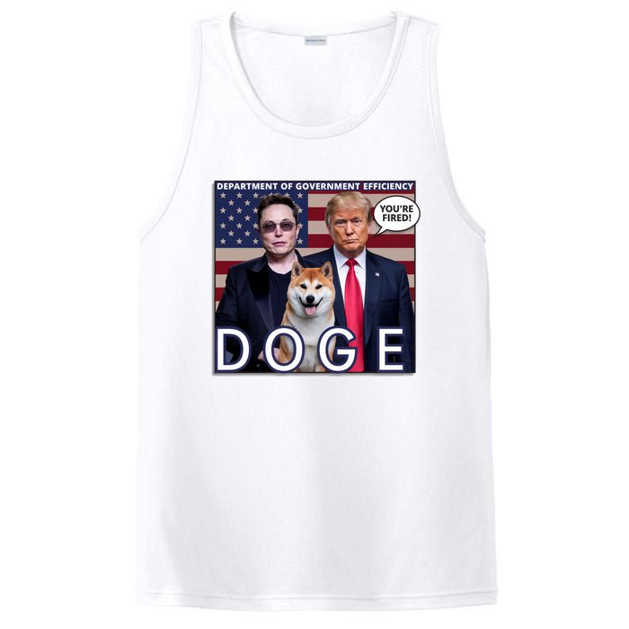 Doge Department Of Government Efficiency PosiCharge Competitor Tank