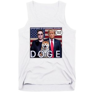 Doge Department Of Government Efficiency Tank Top