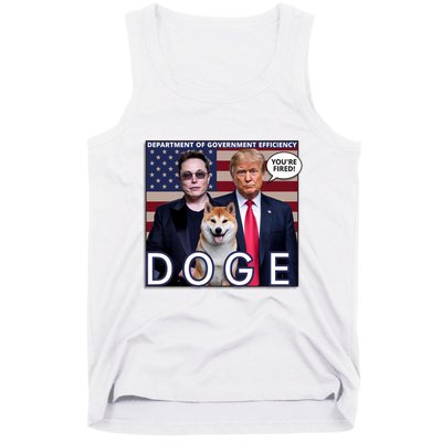 Doge Department Of Government Efficiency Tank Top
