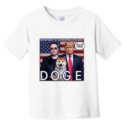 Doge Department Of Government Efficiency Toddler T-Shirt