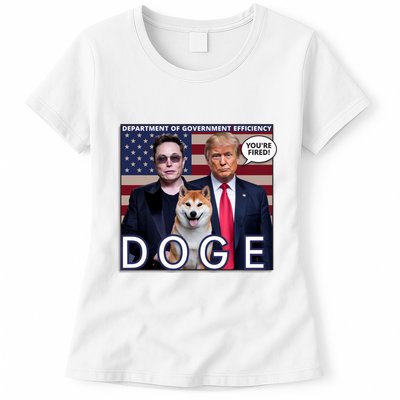 Doge Department Of Government Efficiency Womens T-Shirt