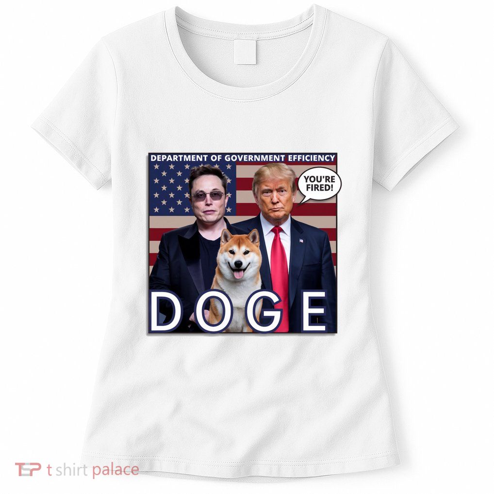 Doge Department Of Government Efficiency Womens T-Shirt