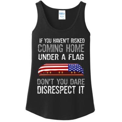 Don't Disrespect Our Flag Gift Ladies Essential Tank