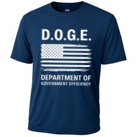 Doge Department Of Government Efficiency Cooling Performance Crew T-Shirt