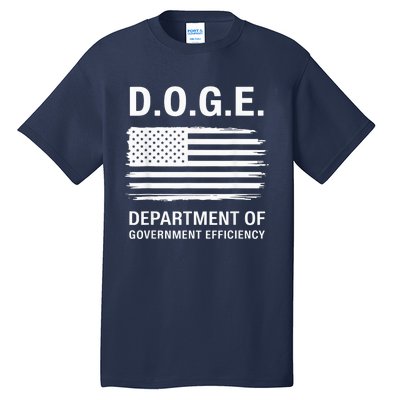 Doge Department Of Government Efficiency Tall T-Shirt