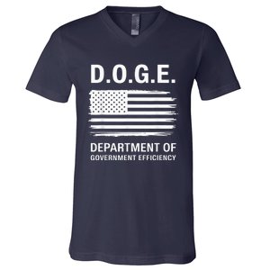 Doge Department Of Government Efficiency V-Neck T-Shirt