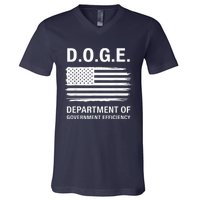 Doge Department Of Government Efficiency V-Neck T-Shirt