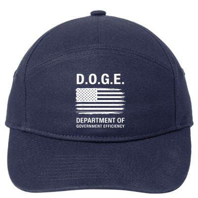 Doge Department Of Government Efficiency 7-Panel Snapback Hat