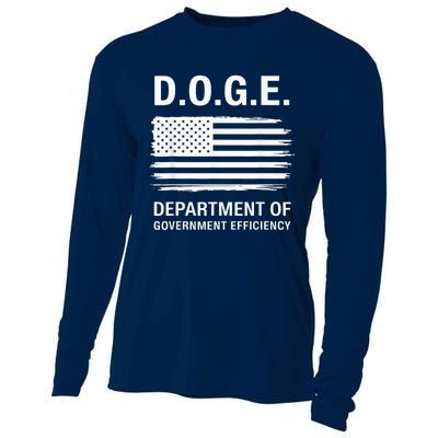 Doge Department Of Government Efficiency Cooling Performance Long Sleeve Crew