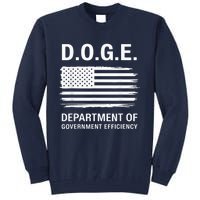 Doge Department Of Government Efficiency Tall Sweatshirt