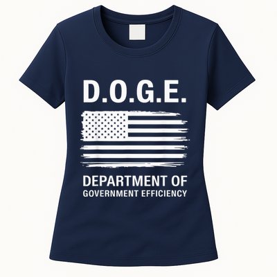 Doge Department Of Government Efficiency Womens T-Shirt