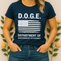 Doge Department Of Government Efficiency Womens T-Shirt