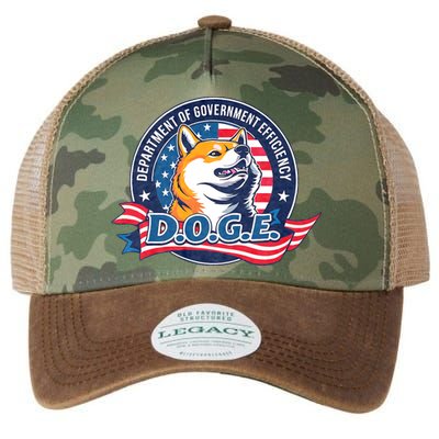 D.O.G.E Department Of Government Efficiency Doge Legacy Tie Dye Trucker Hat