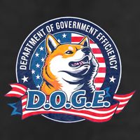 D.O.G.E Department Of Government Efficiency Doge 7 Panel Mesh Trucker Snapback Hat