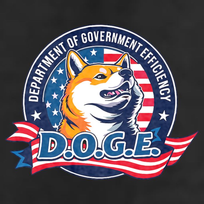 D.O.G.E Department Of Government Efficiency Doge 7 Panel Mesh Trucker Snapback Hat