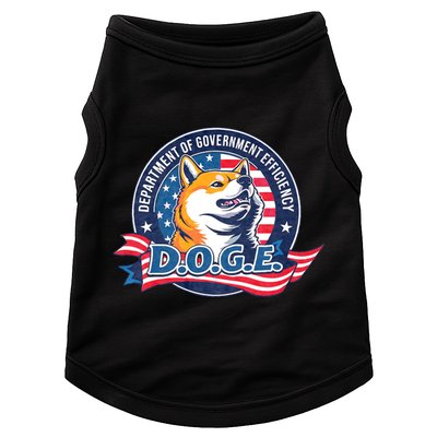 D.O.G.E Department Of Government Efficiency Doge Doggie Tank