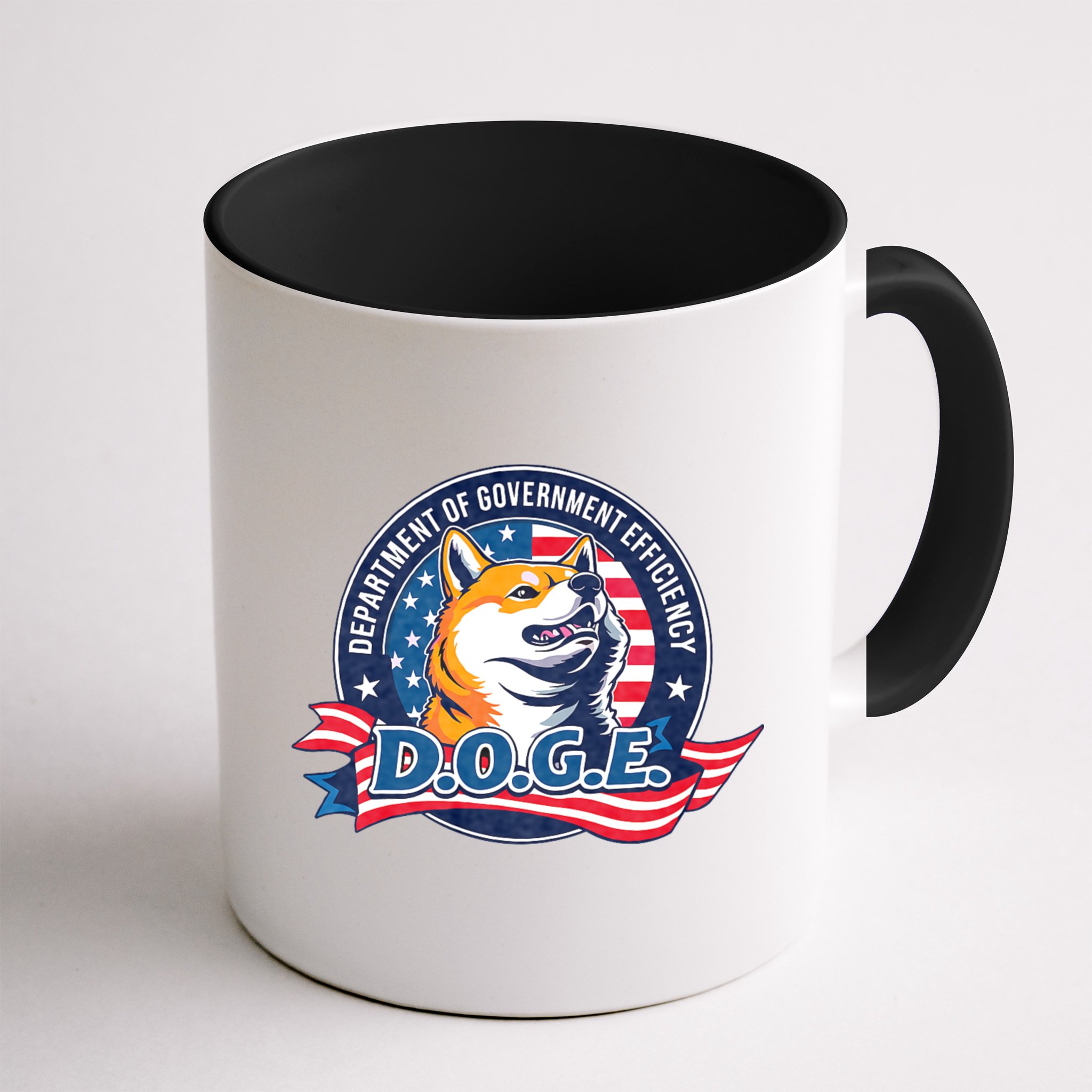 D.O.G.E Department Of Government Efficiency Doge Mug