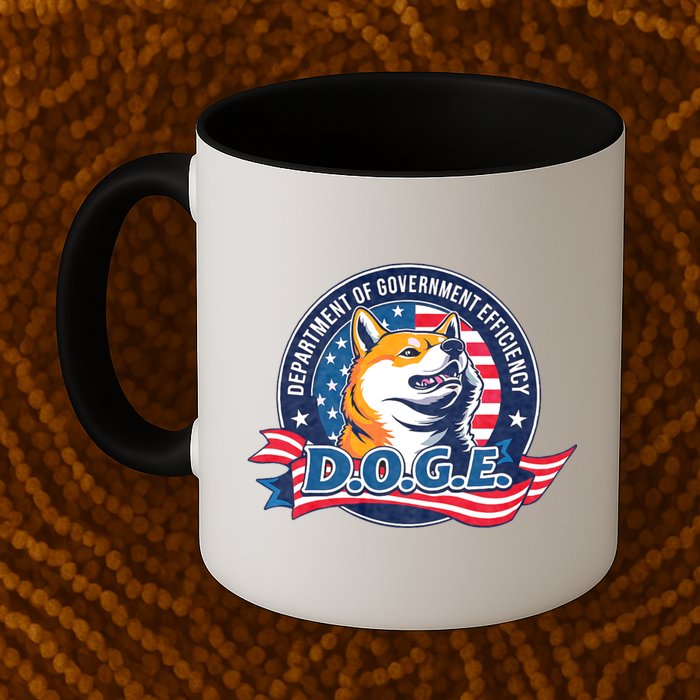 D.O.G.E Department Of Government Efficiency Doge Mug