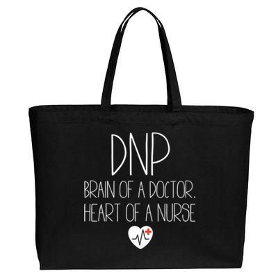 Dnp Doctor Of Nursing Practice Heart Of A Nurse Rn Cute Gift Cotton Canvas Jumbo Tote