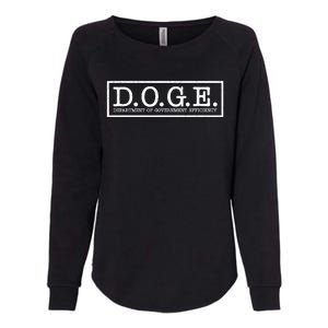 Doge Department Of Government Efficiency Womens California Wash Sweatshirt