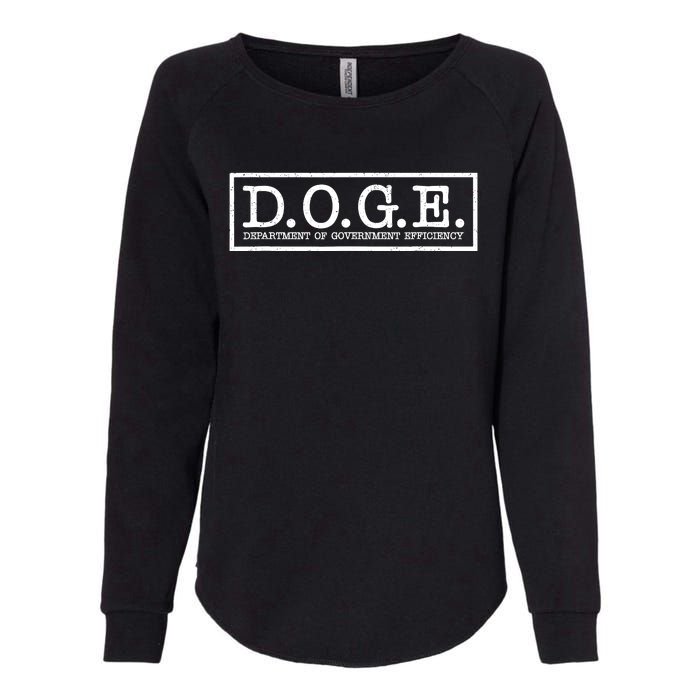 Doge Department Of Government Efficiency Womens California Wash Sweatshirt