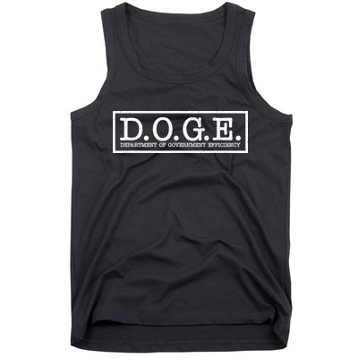 Doge Department Of Government Efficiency Tank Top