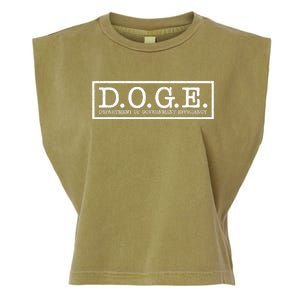 Doge Department Of Government Efficiency Garment-Dyed Women's Muscle Tee