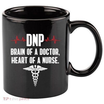 Dnp Doctor Of Nursing Practice Brain Rn Nurse Da1 Gift 11oz C Handle Ceramic Mug