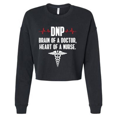 Dnp Doctor Of Nursing Practice Brain Rn Nurse Da1 Gift Cropped Pullover Crew