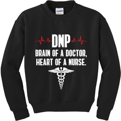 Dnp Doctor Of Nursing Practice Brain Rn Nurse Da1 Gift Kids Sweatshirt