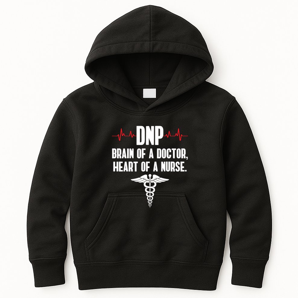 Dnp Doctor Of Nursing Practice Brain Rn Nurse Da1 Gift Kids Hoodie