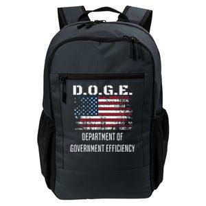 D.O.G.E. Department Of Government Efficiency Satirical Humor Daily Commute Backpack