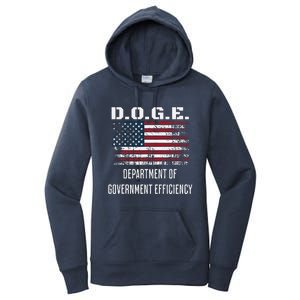 D.O.G.E. Department Of Government Efficiency Satirical Humor Women's Pullover Hoodie