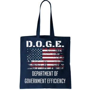 D.O.G.E. Department Of Government Efficiency Satirical Humor Tote Bag