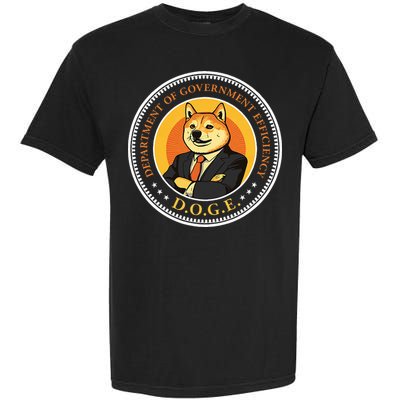 Doge Department Of Government Efficiency Doge Design Garment-Dyed Heavyweight T-Shirt