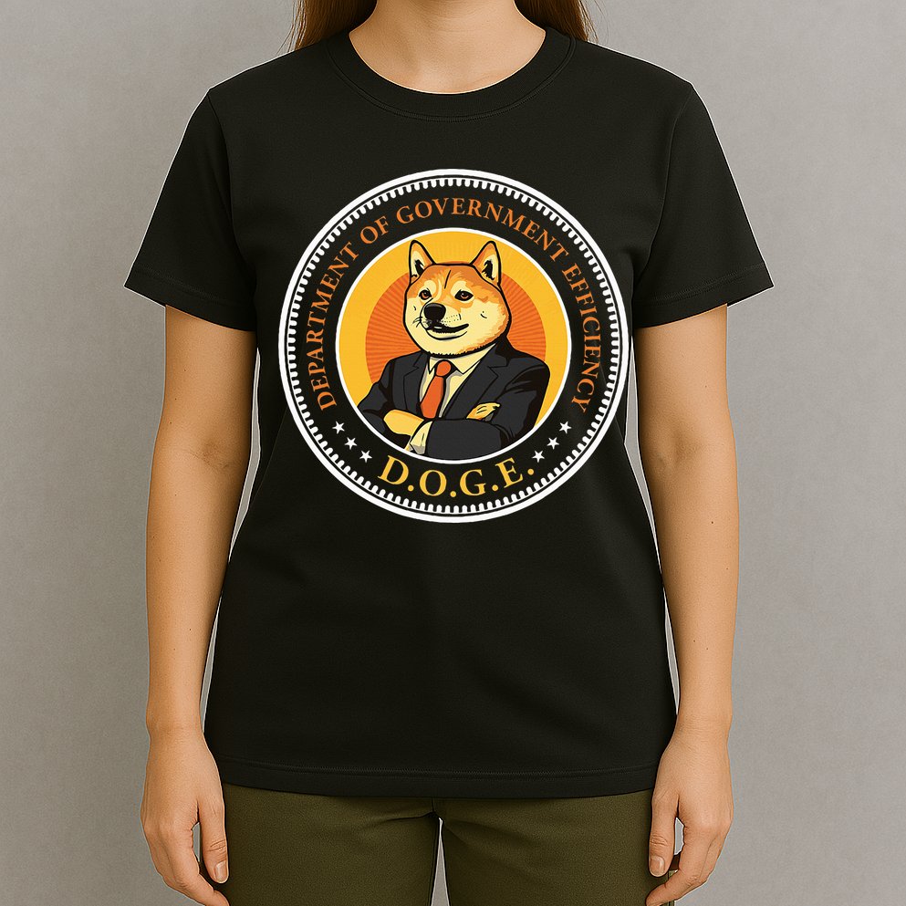 Doge Department Of Government Efficiency Doge Design T-Shirt