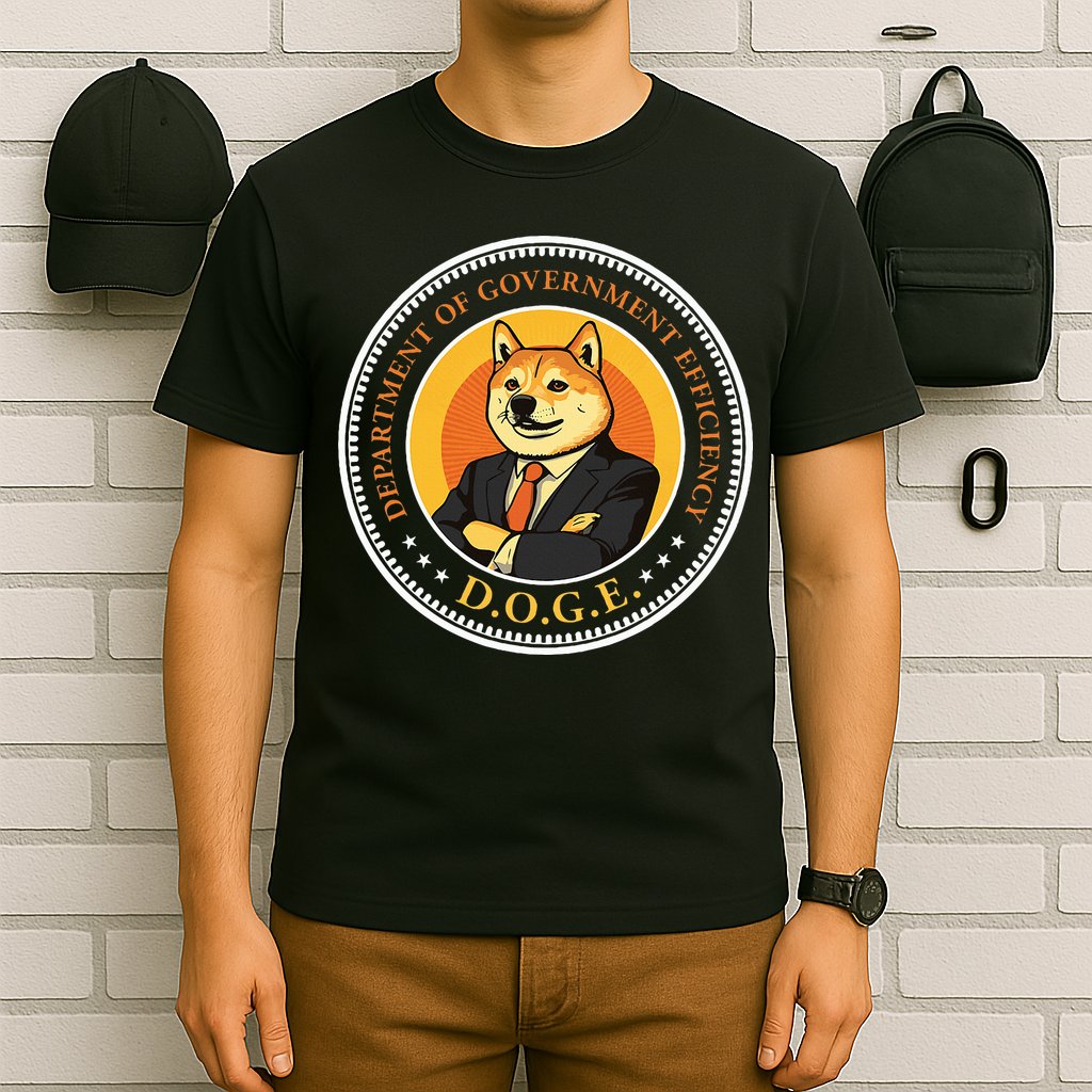 Doge Department Of Government Efficiency Doge Design T-Shirt