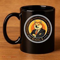 Doge Department Of Government Efficiency Doge Design 11oz C Handle Ceramic Mug