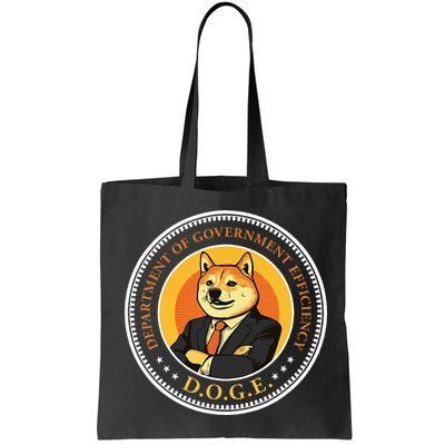 Doge Department Of Government Efficiency Doge Design Bag