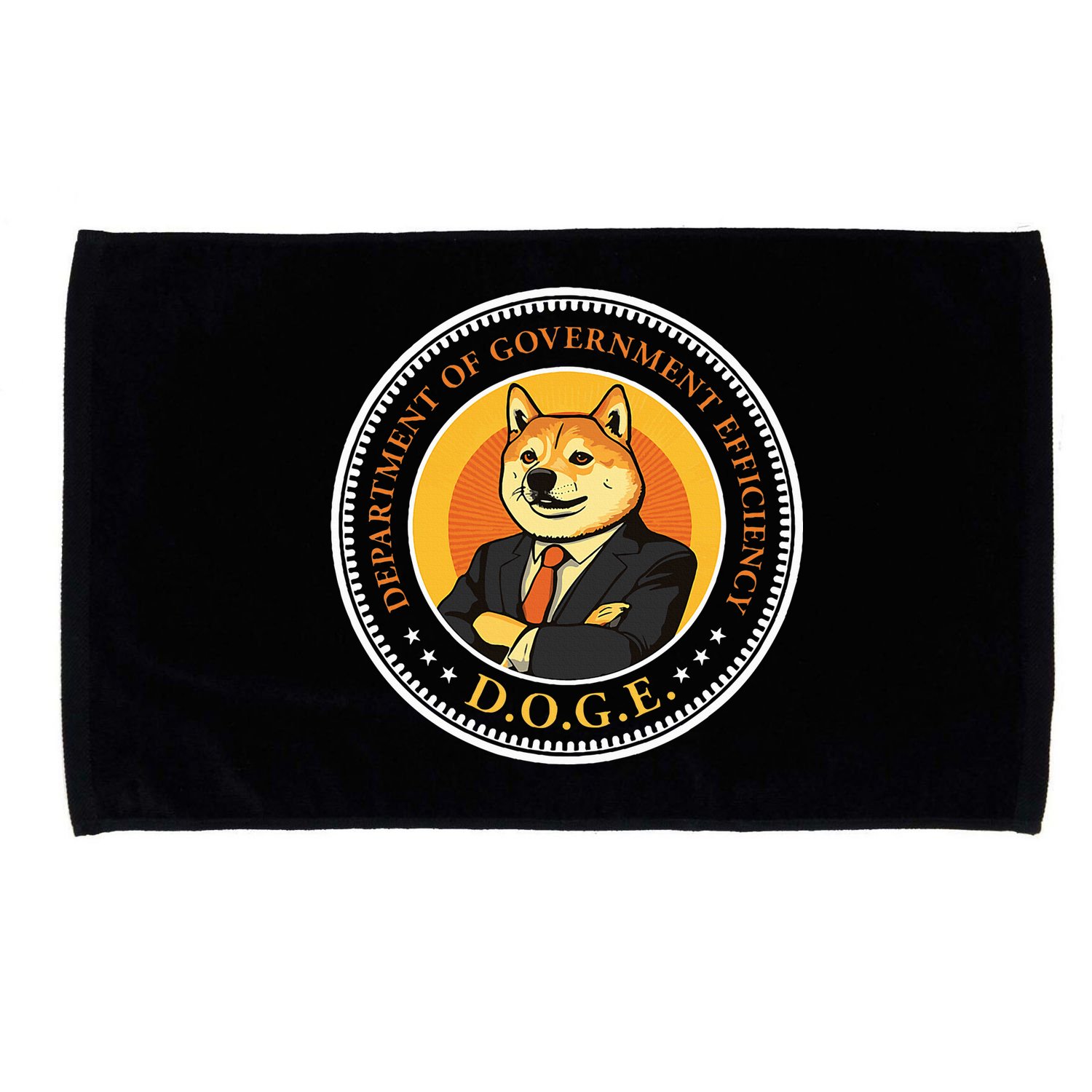 Doge Department Of Government Efficiency Doge Design Microfiber Hand Towel