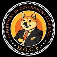 Doge Department Of Government Efficiency Doge Design Cropped Pullover Crew