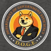 Doge Department Of Government Efficiency Doge Design Vector Backpack