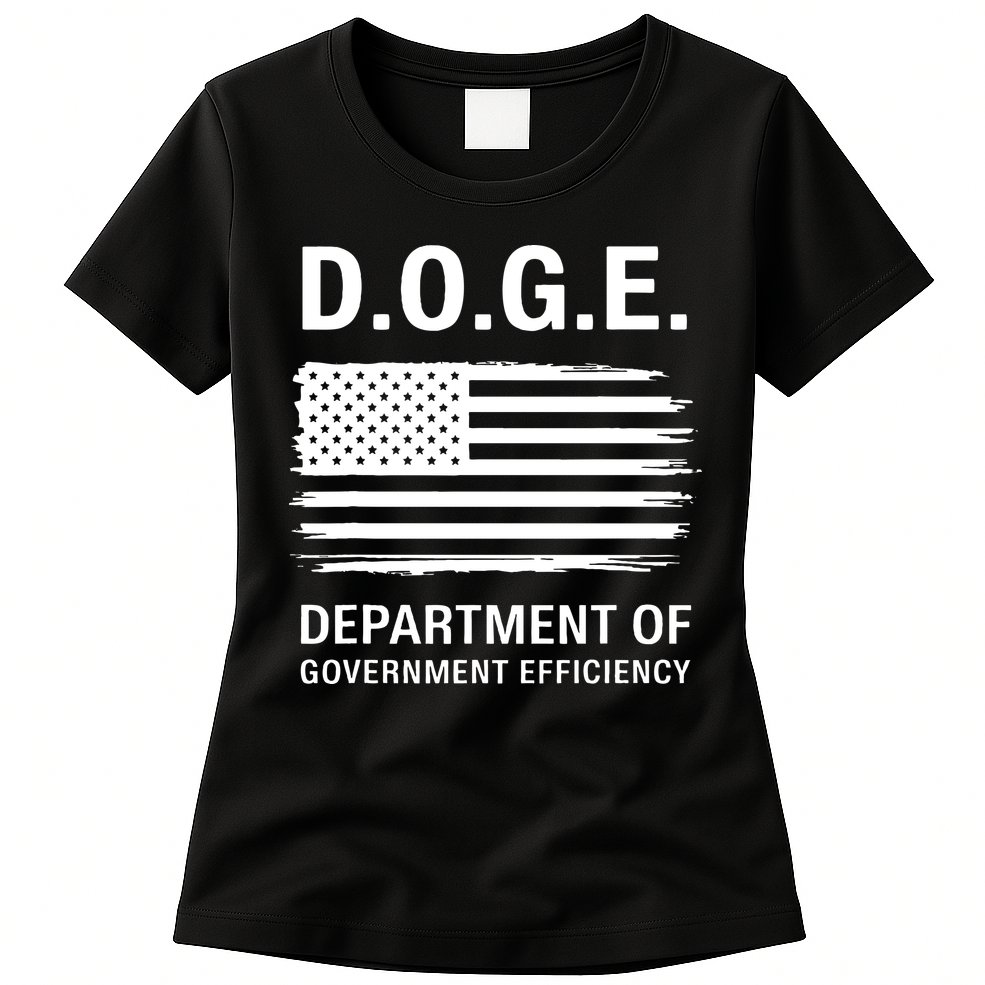 Doge Department Of Government Efficiency Gift Womens T-Shirt