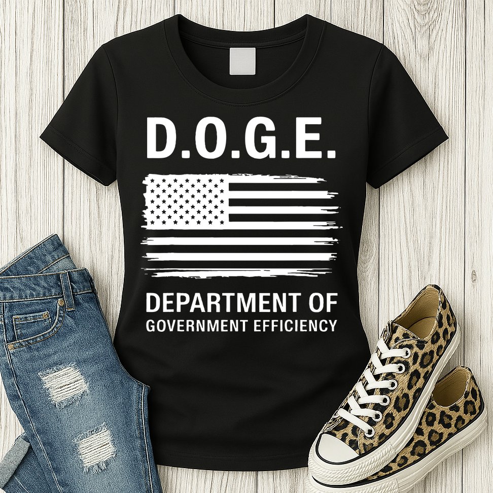 Doge Department Of Government Efficiency Gift Womens T-Shirt