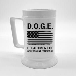 Doge Department Of Government Efficiency Gift Beer Stein