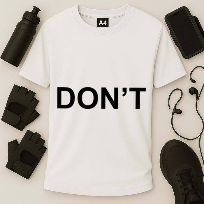 Don't Cooling Performance Crew T-Shirt